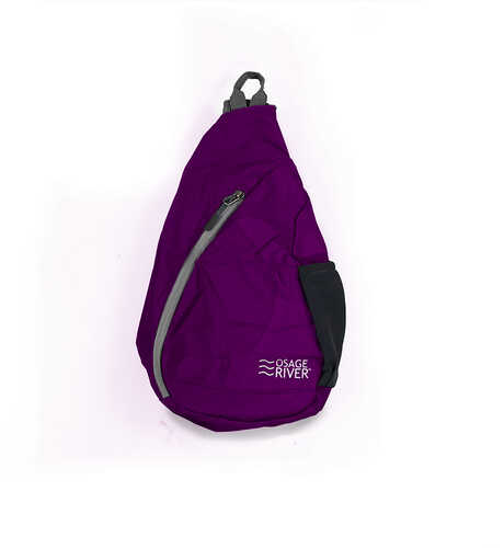 Osage River Taber Sling Bag - Purple/Gray-img-0