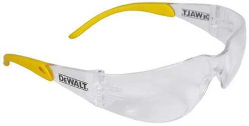 DeWalt Protector Safety Glasses w/Clear Wraparound Frame