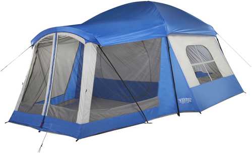 Wenzel Klondike 8 Person Tent - Blue