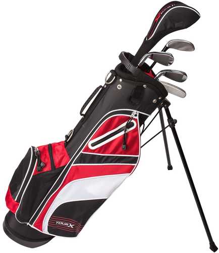 Tour X Size 2 5pc Jr Golf Set w/Stand Bag
