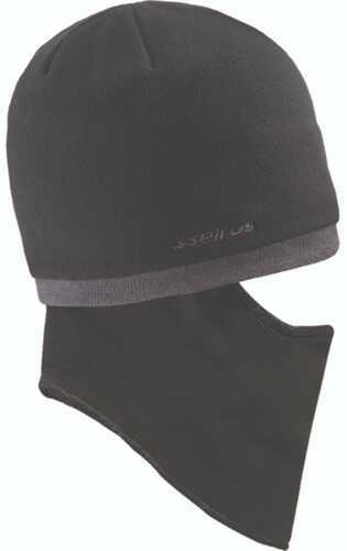 Seirus Quick Clava Fleece Knit Black/Charcoal OSFM