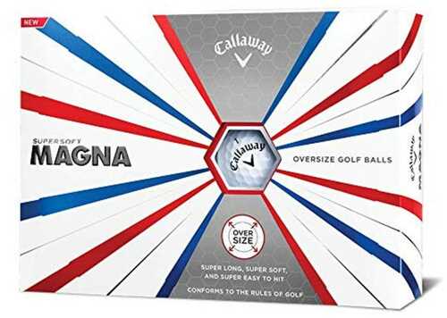 Callaway Golf Supersoft Magna Balls - White Dozen