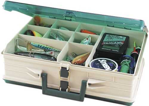Plano Magnum Tackle Box Double Side Sandstone/Green -06 1119