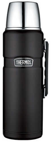 Thermos 2 L Stainless Steel Beverage Bottle Black