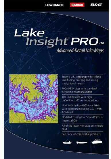 Lowrance LAKE INSIGHT PRO 2014 000-11266-001