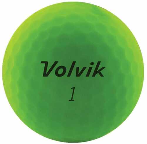 Volvik 2020 Vivid 3 Pc Golf Balls Matte Green