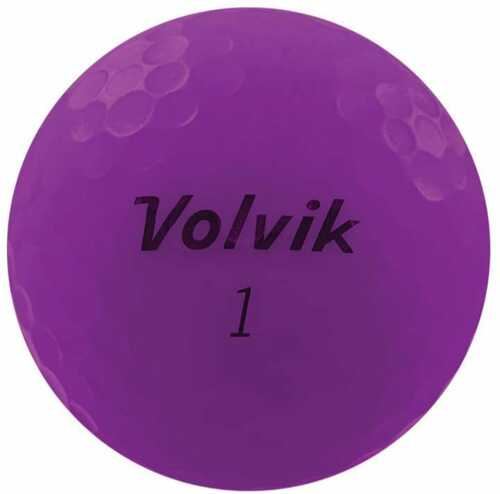 Volvik 2020 Vivid 3 Pc Golf Balls Matte Purple