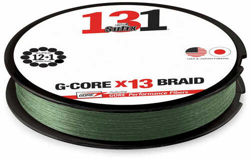 Sufix 131 Braid 20 Lb Low-vis Green 150 Yds