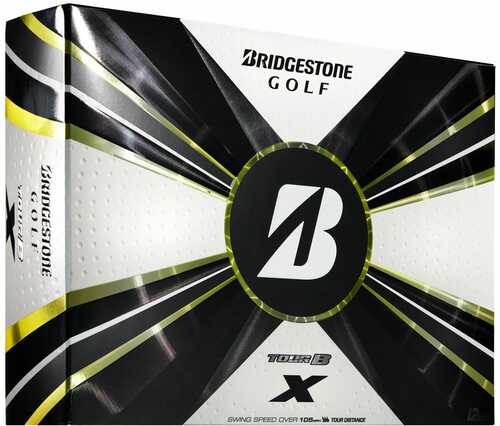 Bridgestone Tour B X 2022 Golf Balls-dozen White