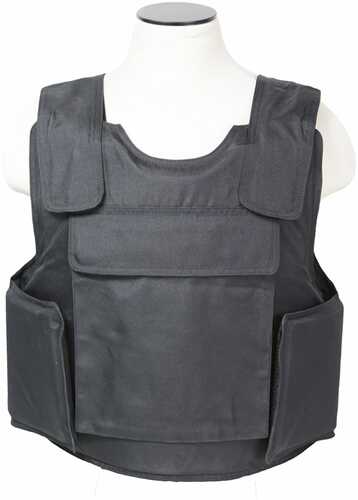 Vism Outer Carrier Vest w 4 3A Ballistic Panels-Black Med