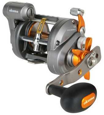 Okuma Cold Water Linecounter Fishing Reel 2+1BB 4.2:1 Gear Ratio 20lb/420yd Left Hand CW-303DLX