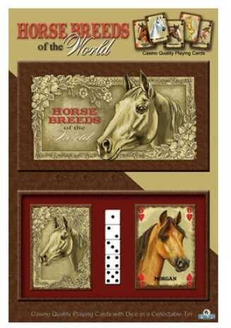 Rivers Edge Products New Horse Cards & Dice In Gift Tin 1573