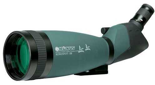 Konus KonuSpot Spotting Scope. 20-60X100mm Includes Smart Phone Adapter Green Finish 7122B