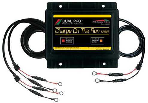 Pro Charging Systems Dual Pro Charge-On-The-Run With 2 12V Outputs CRS2
