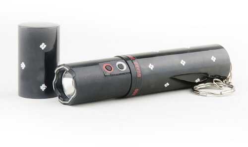 Click to see larger image. Guard Dog Security Electra Concealed Lipstick Stun Gun With Flashlight Black