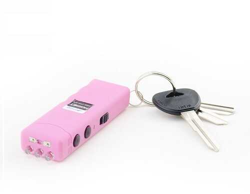 Guard Dog Hornet Keychain Stun Gun and LED Flashlight Pink