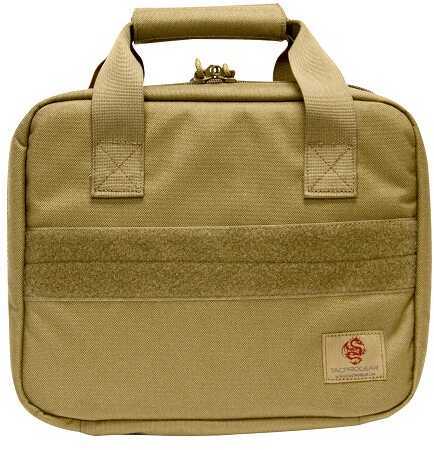 Tac Pro Gear Tactical Pistol Case with Wheel - Coyote Tan B-TPC1-CT