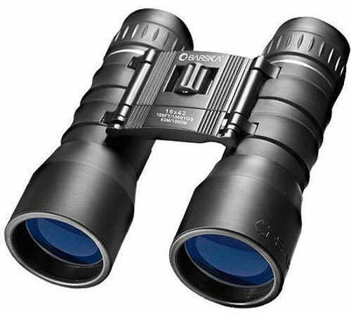 Barska Optics 16x42 Lucid View Blue Lens Compact Binoculars-Black AB11366
