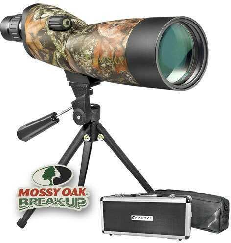 Barska Optics 20-60x60mm Blackhawk Mossy Oak Spotting Scope with Tripod Md: AD10976