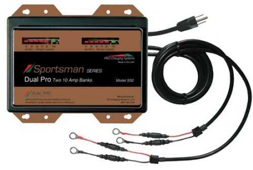 Pro Charging Systems Dual Pro Sportman Series 3 Bank Charger 10 Amp/Bank SS3