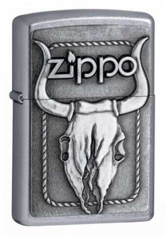 Zippo Bull Skull Emblem 20286