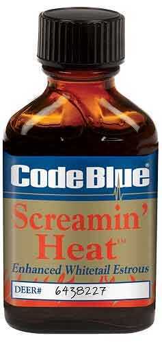 Code Blue / Knight and Hale Screamin' Heat Deer Estrous Attractant, 1 Ounce Jar