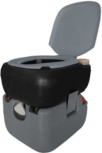 Reliance Portable Toilet 4822e (Electric Flush) 6 Gallon