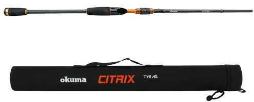 Okuma Citrix Travel Rod 4 piece Casting Rod 7ft 2in Medium With Case CIT-C-724M