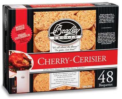 Bradley Technologies Cherry Bisquettes 48 Pack BTCH48