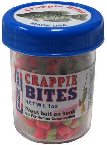 Magic Bait Crappie Bites Pink/Chart1 Oz