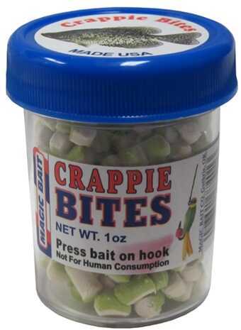 Magic Crappie Bites White/Chart 1 Oz