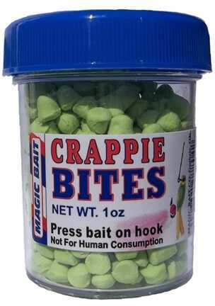 Magic Bait Crappie Bites Chartreuse1 Oz