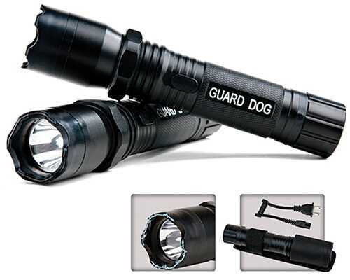 Guard Dog DIABLO Stun Gun W/ 3 TAC Light 4.5 Million Volts Bl