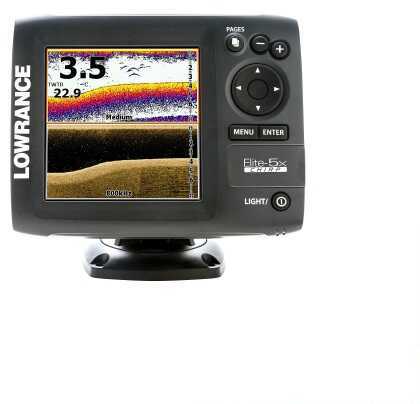 Lowrance Elite 5X CHIRP Sonar Only 83/200 455/800 000-11657-001