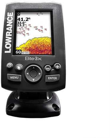 Lowrance Elite 3X 83/200 Sonar Only md: 000-11448-001
