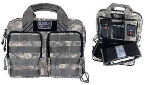 G Outdoors Inc. G.P.S. Tactical Quad Plus 2 Pistol Case Digital Camo, Md: GPS-T1309PCD