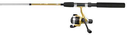 Okuma Steeler B Series Spinning Rod And Reel Combo 5ft 6in 2pc Med Gold Md SLR-562-25GB
