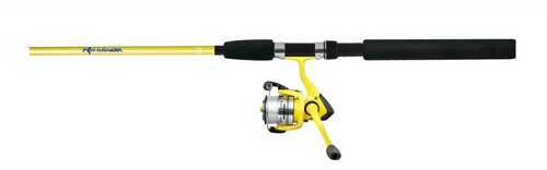 Okuma Fin Chaser B Series Spinning Rod And Reel Combo 6ft 2pc Med Yellow Md FN-602-25YB
