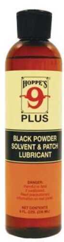 Hoppes No 9 Plus Black Powder Solvent 8 oz Squeeze Bottle 999