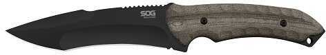 SOG Knives Kiku - Large Fixed Black TiNi KU-2012