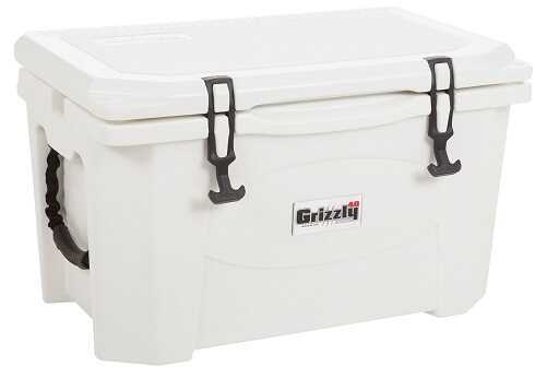 Grizzly Coolers 40 White/White- Quart