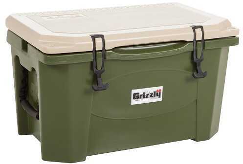 Grizzly Coolers 40 OD Green/Tan - Quart