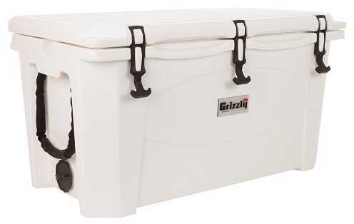 Grizzly Coolers 75 White/White Tailgating