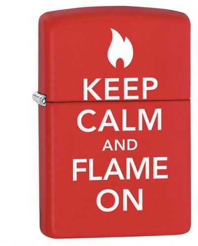 Zippo Keep Calm & Flame On Lighter 28671