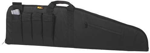 US Peacekeeper 45" MSR Case Bl 4 Mag Pouches 600 Denier Black