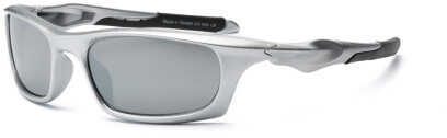 Real Kids Shades Silver Sport Polycarbonate Mirror Lens 7+