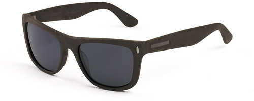 Hang Ten Gold The Wavefarer2-Brown Wood Smoke Lens Sunglasses