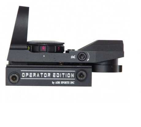 Aim Sports Inc. Dual Ill 4 Different Reticles/Operator Edition Reflex Sights RT4-OE1