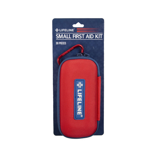 Lifeline Small Hard Shell Foam First Aid Kit- 30 Pieces