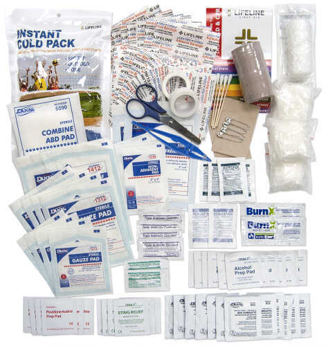 Click to see larger image. Lifeline Base Camp First Aid Kit 171 Pieces